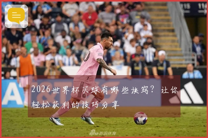 2026世界杯买球有哪些诀窍？让你轻松获利的技巧分享