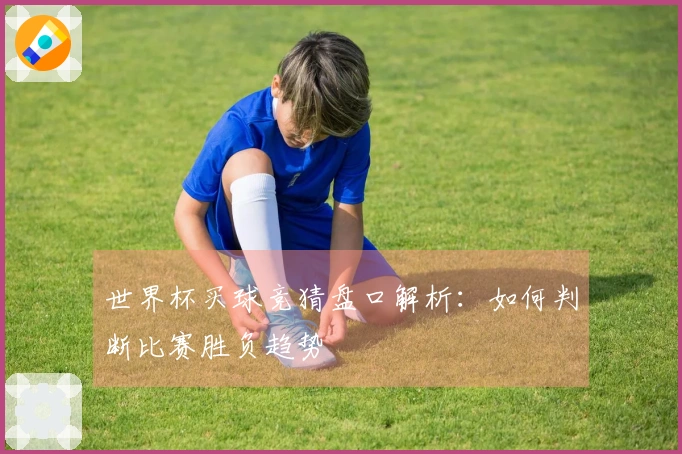 世界杯买球竞猜盘口解析：如何判断比赛胜负趋势